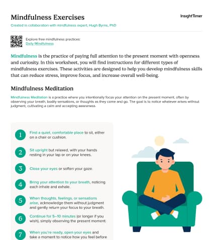 Mindfulness Exercises