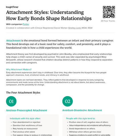 Attachment Styles: Understanding How Early Bonds Shape Relationships