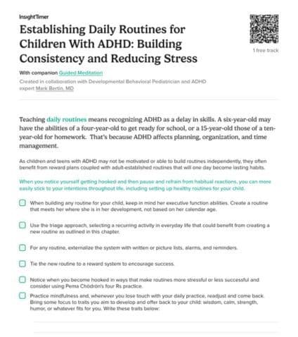 Establishing Daily Routines for Children With ADHD: Building Consistency and Reducing Stress
