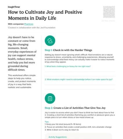 How to Cultivate Joy and Positive Moments in Daily Life