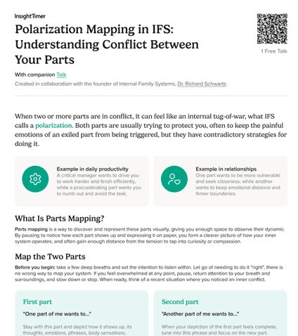 Polarization Mapping in IFS: Understanding Conflict Between Your Parts