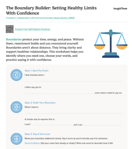 The Boundary Builder: Setting Healthy Limits With Confidence