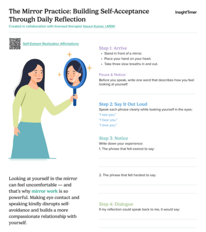 The Mirror Practice: Building Self-Acceptance Through Daily Reflection