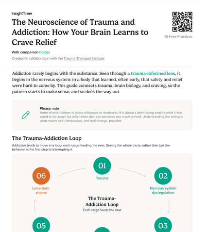 The Neuroscience of Trauma and Addiction: How Your Brain Learns to Crave Relief