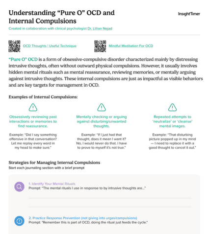 Understanding “Pure O” OCD and Internal Compulsions