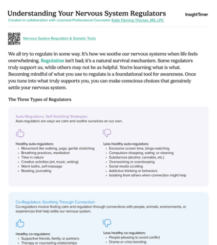 Understanding Your Nervous System Regulators